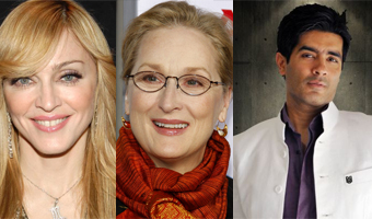 Madonna, Meryl Streep on designer Manish Malhotras wish list