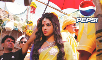 Priyanka turns spiritual diva for soft drink 