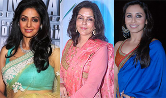 Sridevi, Rani and Zeenat win top laurels at TSR TV9 film awards