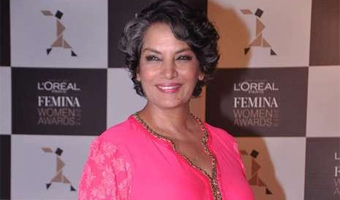 When Shabana gets nervous, directors rescue her