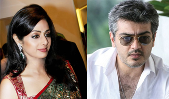 Sridevi likes to work with Ajith