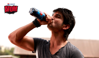 Sushant Singh Rajput endorses Pepsi Atom 