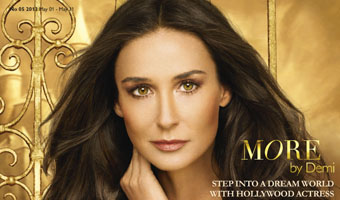 Oriflame celebrates 45 years with Demi Moore range