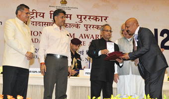 President gives away 60th National Film Awards