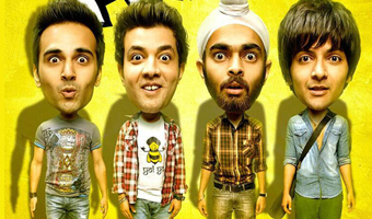 Fukrey music launched with band, baja, horses!