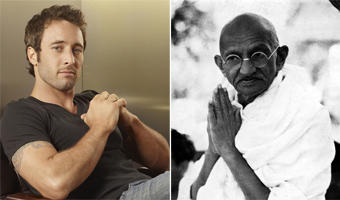 Hollywood actor on Mahatma Gandhis pure benevolence
