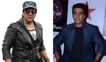 Govinda gifts Hindi dictionary to Ashley Lobo