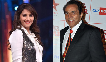 Dharmendra most handsome person, says Madhuri