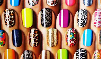 Experiment with nail art, piercing