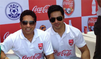 Varun Dhawan met idol Sachin Tendulkar 