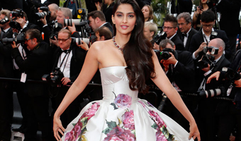 Sonam flaunts voluminous D&G gown at Cannes 