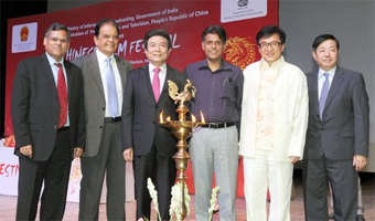 Namaste, Jackie Chan gives back love to Indian fans
