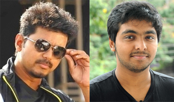 GV Prakash dances with Vijay