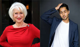 Helen Mirren, Manish Dayal in The Hundred Foot Journey