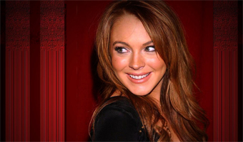 Lindsay Lohan strips for films promo