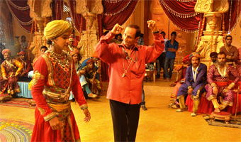 Faisal Khan shoots classical dance sequence for Maharana Pratap