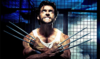 Hugh Jackman uses Wolverine nails to make salad