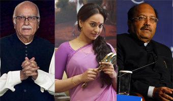 Advani, Amar Singh enjoy Lootera