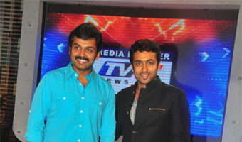 Suriya Karthi donate Rs.10 lakh for Uttarakhand victims