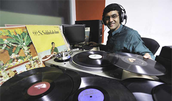 A music lovers mission: An archive of Indian music 