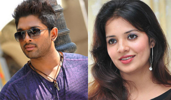 Saloni to act with Allu Arjun