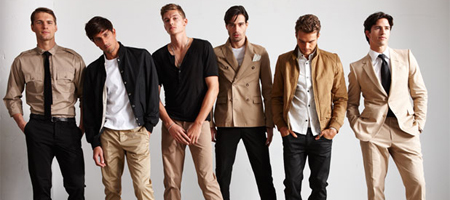 Time for men to go bold with neon colours