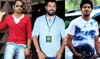 Dulquer, Fahad and Nivin together