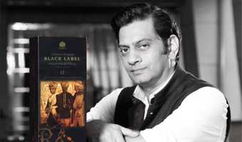 Raghavendra Rathore designs for Johnnie Walker Black Label