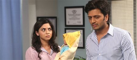 Matching Riteishs comic timing was tough for Sonalee