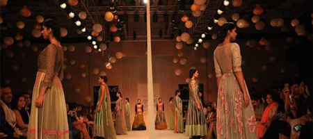 LFW: Designers showcase military, art deco themes