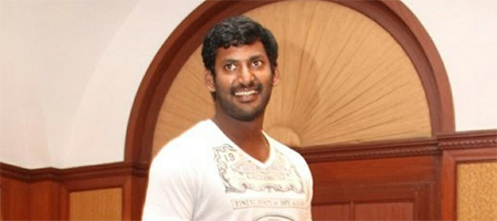 Dont promote Madha Gadha Raja as MGR: Vishal 