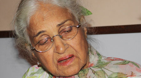 Kamini Kaushal receives Kalpana Chawla Excellence Award