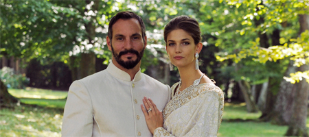 Manav Gangwani designs for royal wedding 