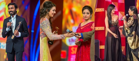 Dhanush, Shruti Haasan win top laurels at SIIMA awards