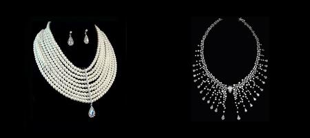 Sport trendy bridal jewellery 