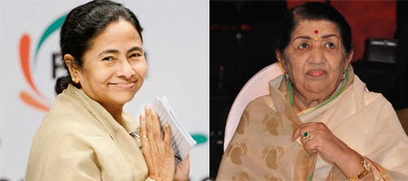 Mamata wishes Lata Mangeshkar on her birthday