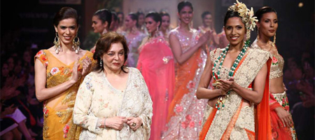 Indian textiles repurposed by Pallavi Jaikishan
