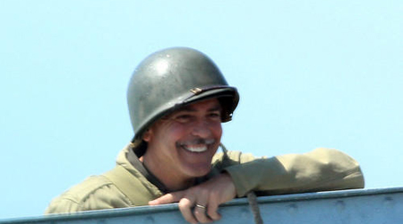 Shooting for The Monuments Men fun for Clooney