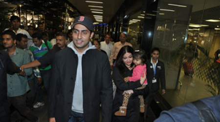Abhishek back from Dubai holiday
