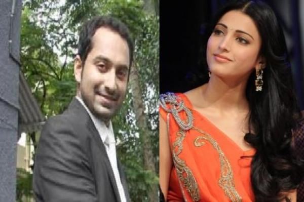 Sruthi Hassan to play Fahad Fazils wife