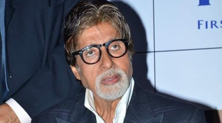 Big B promotes Mandela... in Mumbai