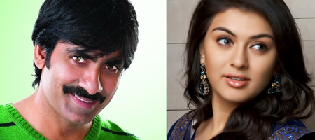 Hansika and Ravi Teja shoot in Bangalore 