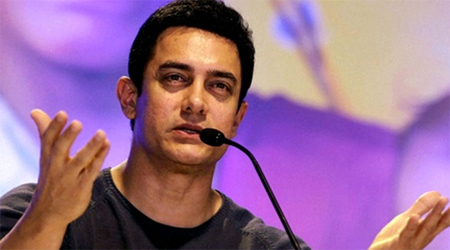Hitting a woman shows cowardice, says Aamir Khan