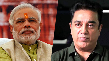 Narendra Modi chooses Kamal Haasan