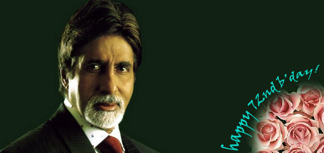 Big words, big admiration, big wishes for Big Bs 72nd Bday