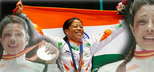 Mary Kom team showers praise on the real Mary Kom