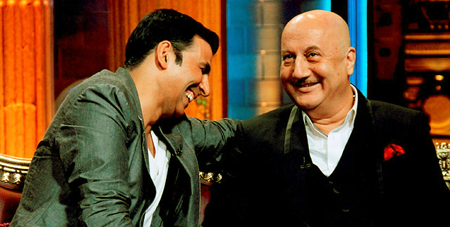 Its fun working with Anupam Kher: Akshay