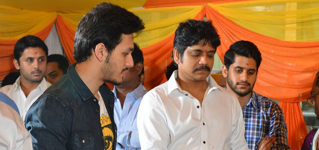 Akhil Akkineni debut movie finally launched