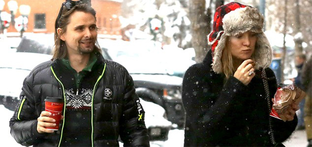 Kate Hudson, Matt Bellamy spending Christmas together