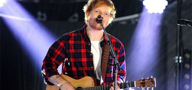 Ed Sheerans X 2014s most downloaded album on iTunes in Britain
